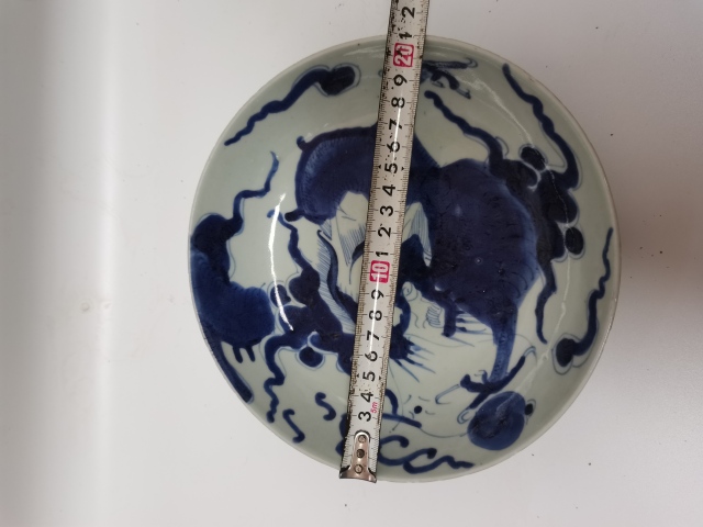 古玩陶瓷過墻龍盤拍賣,當前價格5000元