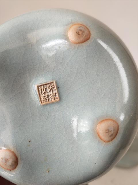 古玩陶瓷精品當代汝窯壺一對拍賣,當前價格699元