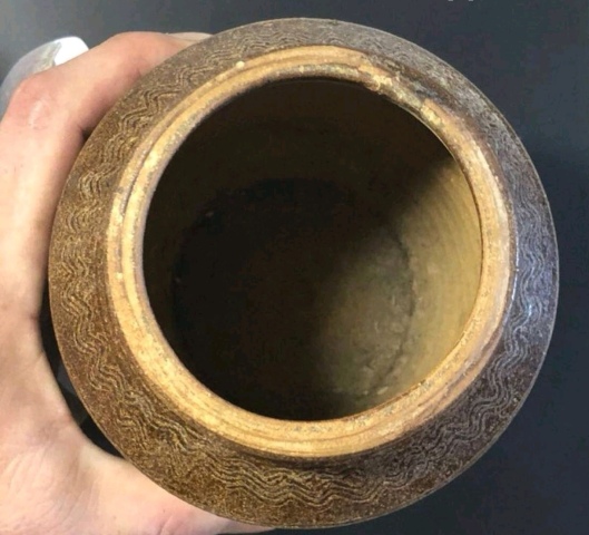 古玩陶瓷宋元褐釉罐拍賣，當前價格600元