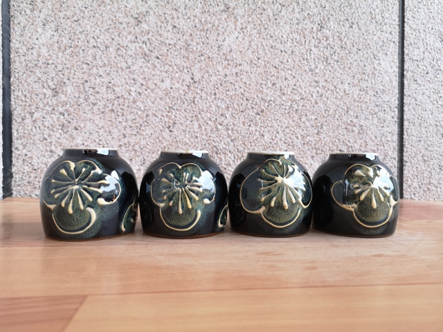 古玩陶瓷八十年代烏金釉杯拍賣，當前價格220元