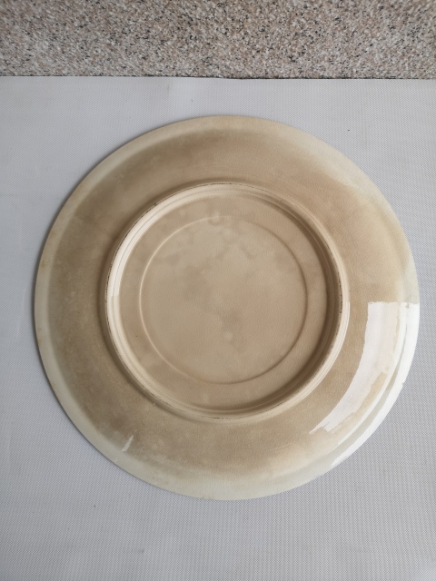 古玩陶瓷六十至八十年代青花嬰戲紋盤拍賣，當前價格298元