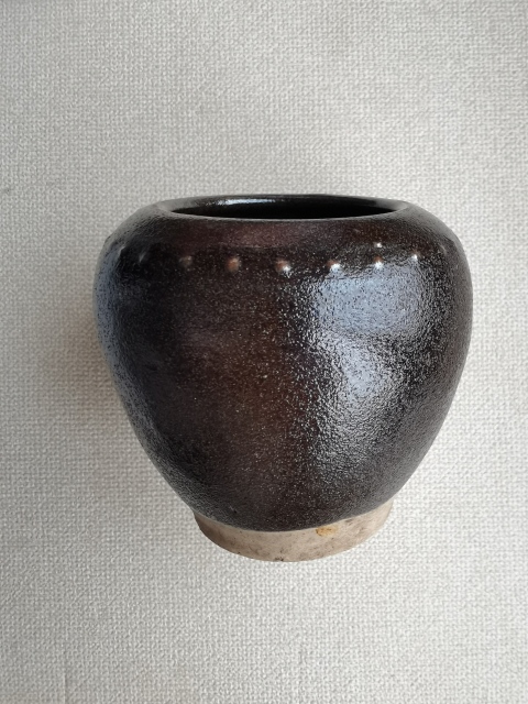 古玩陶瓷晚清民國文房水盂拍賣，當前價格1200元