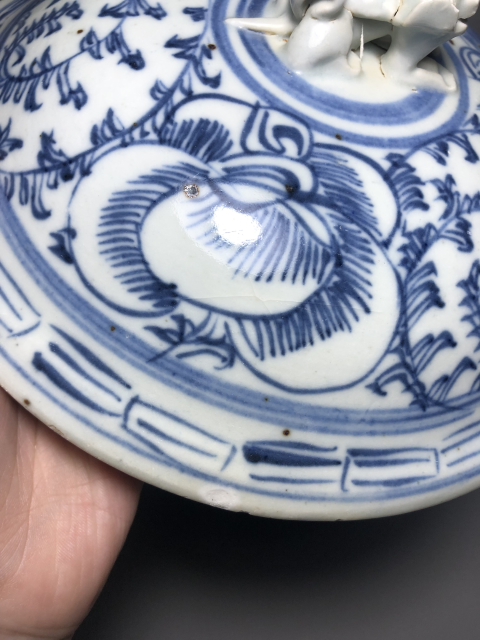 古玩陶瓷【道光】清代道光至咸豐纏枝花卉紋四系粥罐拍賣,當前價格0元