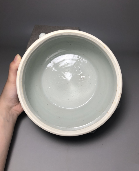 古玩陶瓷【道光】清代道光至咸豐纏枝花卉紋四系粥罐拍賣,當前價格0元