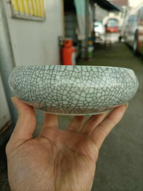 古玩陶瓷六十至八十年代哥釉洗拍賣，當前價格180元