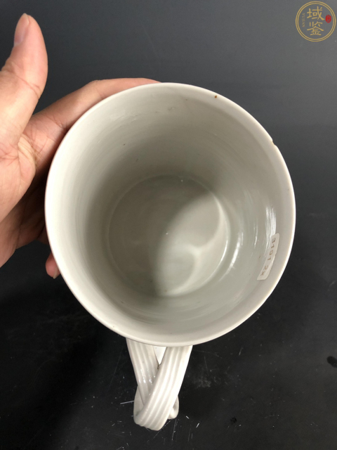 古玩陶瓷清中廣彩人物故事馬克杯拍賣，當前價格4800元