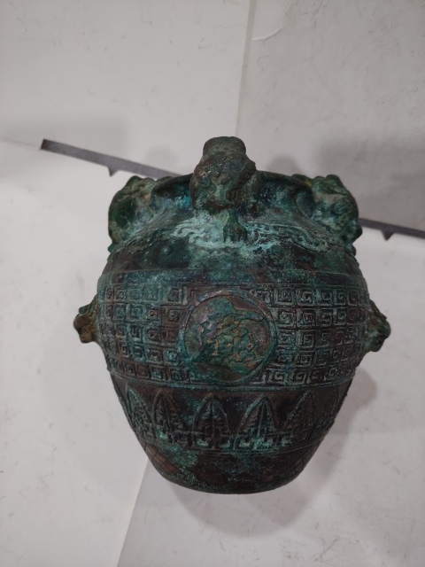 古玩雜項銅聚寶盆拍賣，當(dāng)前價格488元