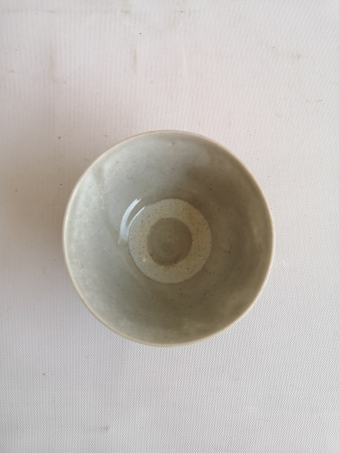 古玩陶瓷晚明吉語紋青花碗拍賣,當前價格350元