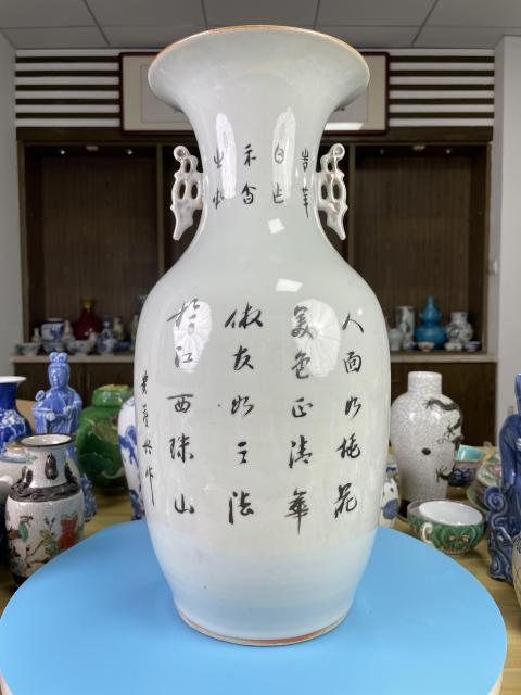 古玩陶瓷民國 極品粉彩紅樓夢仕女人物撇口大瓶（名家）拍賣，當前價格3800元