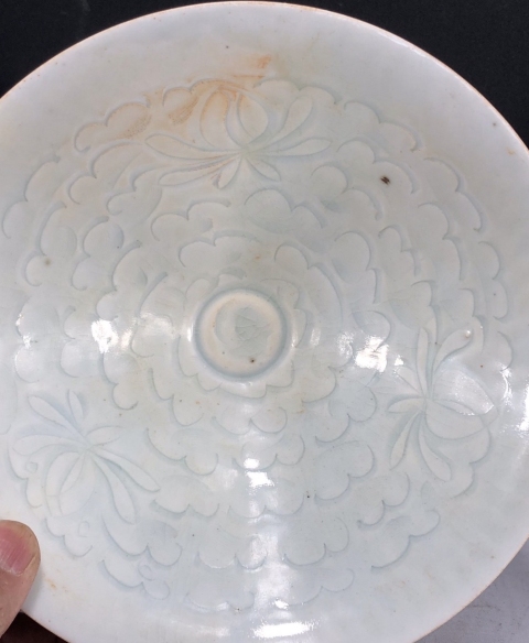 古玩陶瓷宋代湖田窯劃花碗拍賣,當前價格8000元