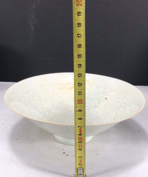 古玩陶瓷宋代湖田窯劃花碗拍賣,當前價格8000元