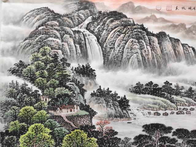 古玩字畫中國美術家協會會員，湖南美院專職畫家，湖南省美術家協會理事精品佳作收藏結緣拍賣，當前價格799元
