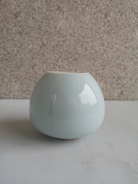 古玩陶瓷解放初期花卉紋罐拍賣,當前價格220元