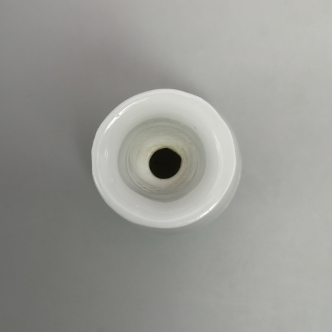 古玩陶瓷清早期白釉玉壺春瓶拍賣，當前價格580元