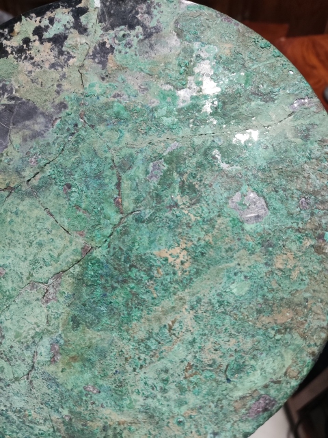古玩銅器西漢博局紋銅鏡拍賣，當前價格3988元
