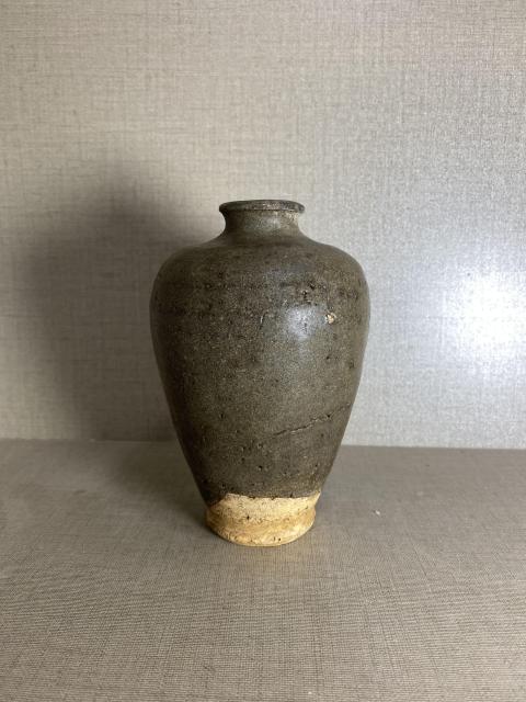 古玩陶瓷宋代吉州窯梅瓶拍賣，當前價格4000元