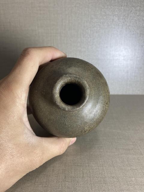 古玩陶瓷宋代吉州窯梅瓶拍賣，當前價格4000元