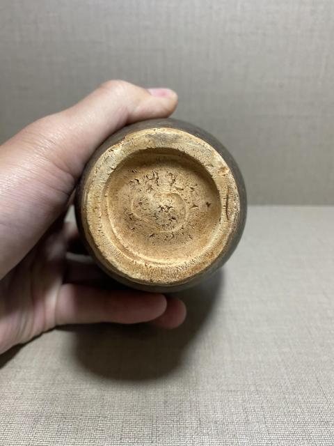 古玩陶瓷宋代吉州窯梅瓶拍賣，當前價格4000元