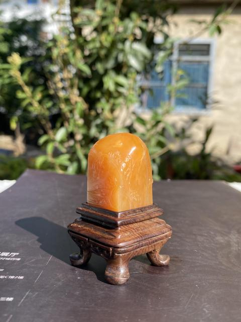 古玩雜項壽山田黃石印章（精品呈現）（促銷價]拍賣，當前價格2599元