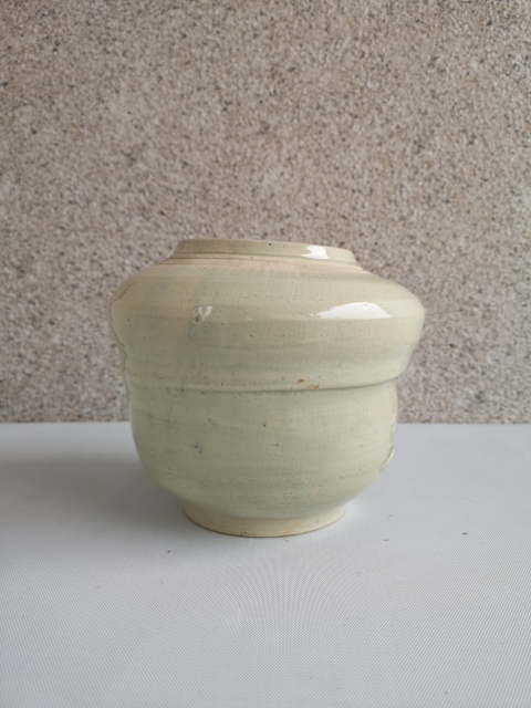 古玩陶瓷清代早期蓋罐拍賣，當前價格680元