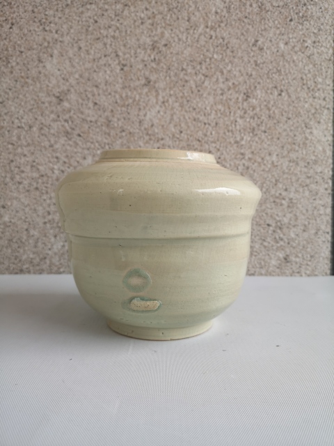 古玩陶瓷清代早期蓋罐拍賣，當前價格680元