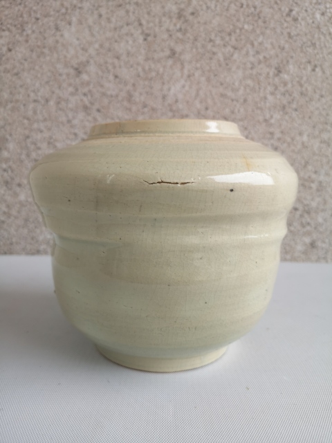 古玩陶瓷清代早期蓋罐拍賣，當前價格680元