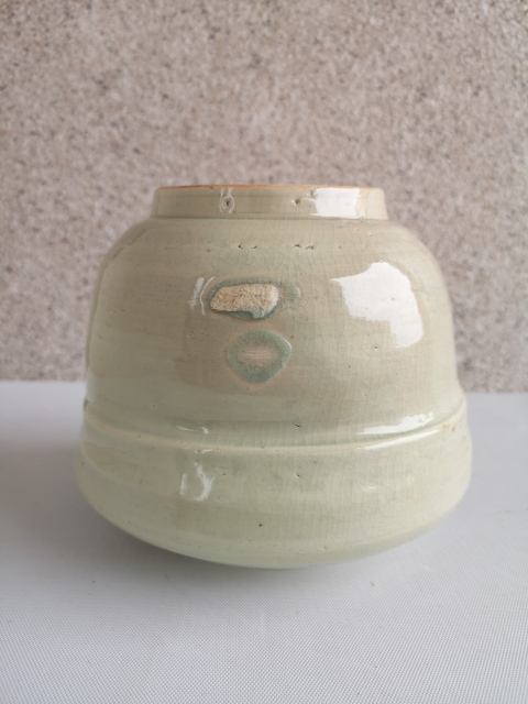 古玩陶瓷清代早期蓋罐拍賣，當前價格680元