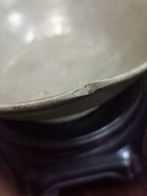 古玩陶瓷五代越窯系葵口碗拍賣,當(dāng)前價(jià)格8000元