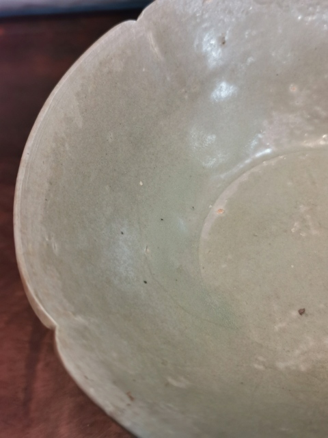 古玩陶瓷五代越窯系葵口碗拍賣,當(dāng)前價(jià)格8000元