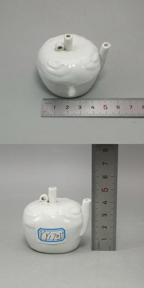 古玩陶瓷民國德化窯白釉水滴拍賣,當前價格258元