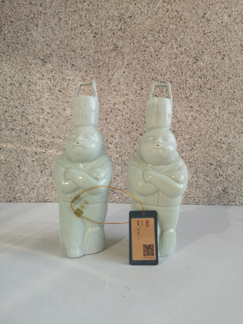 古玩陶瓷出口創(chuàng)匯期和尚瓷塑拍賣(mài)，當(dāng)前價(jià)格398元