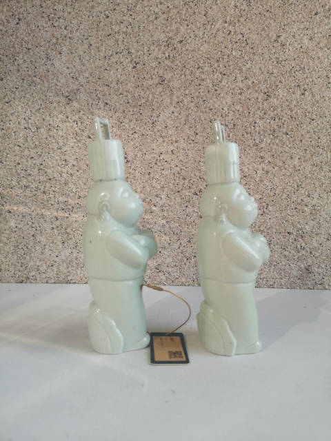 古玩陶瓷出口創(chuàng)匯期和尚瓷塑拍賣(mài)，當(dāng)前價(jià)格398元