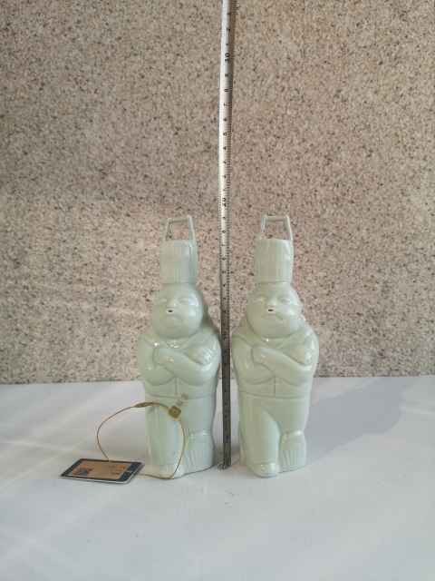 古玩陶瓷出口創(chuàng)匯期和尚瓷塑拍賣(mài)，當(dāng)前價(jià)格398元