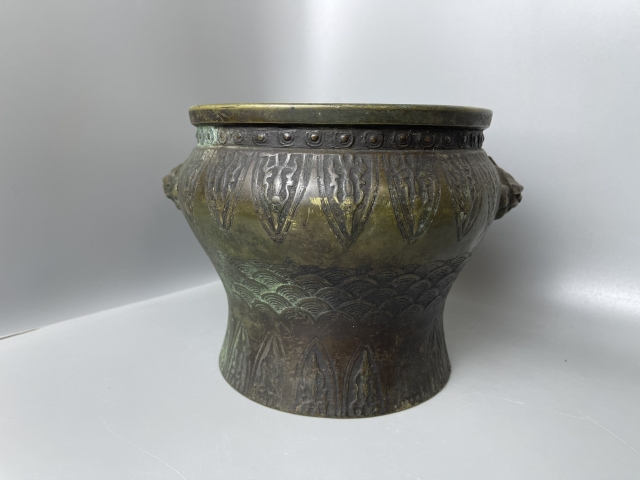 古玩銅器銅香爐拍賣，當前價格4500元