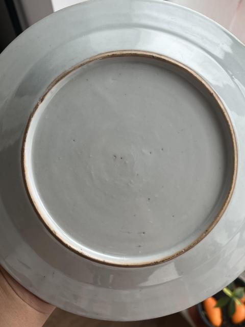 古玩陶瓷雍正至乾隆竹石牡丹圖粉彩盤一對(duì)拍賣,當(dāng)前價(jià)格4000元