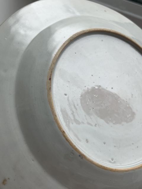 古玩陶瓷雍正至乾隆竹石牡丹圖粉彩盤一對(duì)拍賣,當(dāng)前價(jià)格4000元