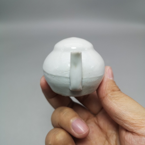 古玩陶瓷白釉水注拍賣,當前價格800元