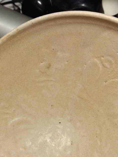 古玩陶瓷元耀州窯對頭蓮碗拍賣，當前價格6000元