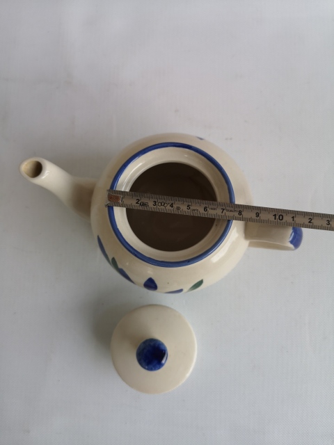 古玩陶瓷上世紀晚期花卉紋執壺拍賣,當前價格260元