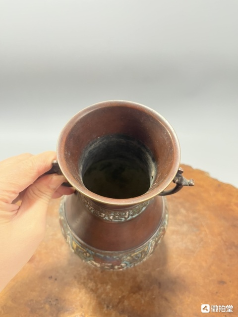 古玩雜項銅瓶拍賣,當前價格1999元