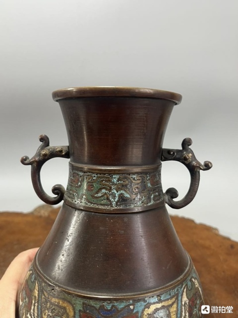 古玩雜項銅瓶拍賣,當前價格1999元