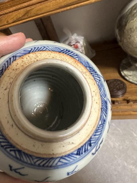 古玩陶瓷清代雍正線描龍紋青花蓋罐拍賣，當(dāng)前價(jià)格6508元