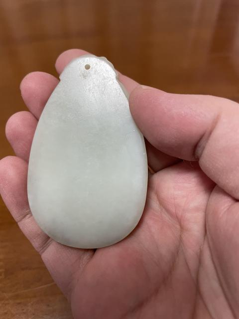 古玩玉器和田玉 奔馬玉牌拍賣,當前價格280元