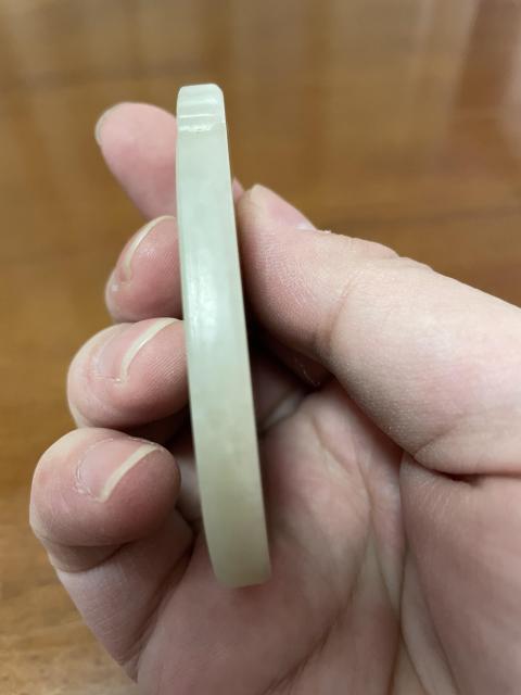 古玩玉器和田玉 奔馬玉牌拍賣,當前價格280元