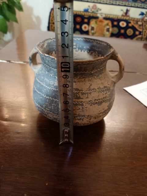 古玩陶瓷彩繪陶罐拍賣,當前價格2588元