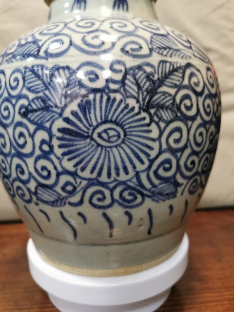 古玩陶瓷青花罐拍賣,當前價格7000元