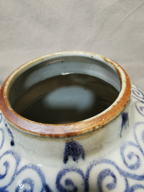 古玩陶瓷青花罐拍賣,當前價格7000元