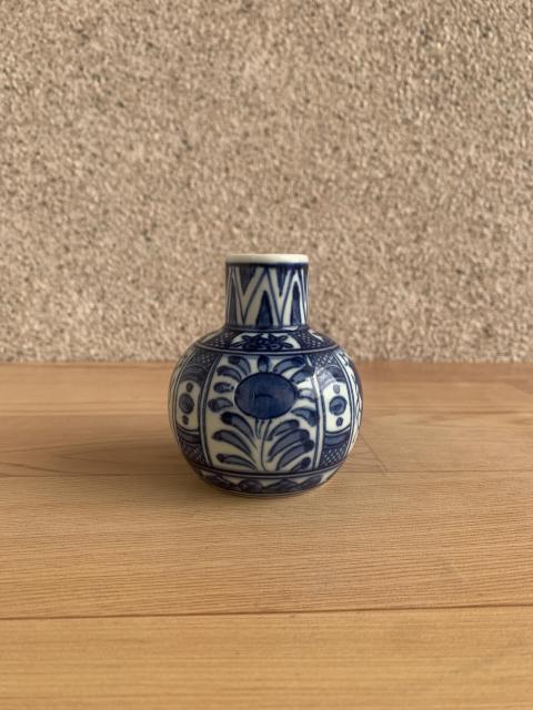 古玩陶瓷出口創匯青花瓶拍賣，當前價格220元