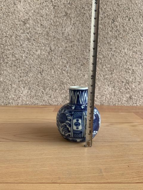 古玩陶瓷出口創匯青花瓶拍賣，當前價格220元