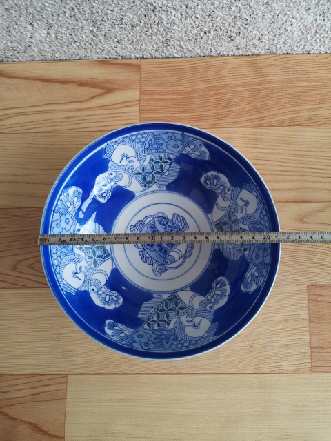 古玩陶瓷日本昭和青花碗拍賣,當(dāng)前價格260元